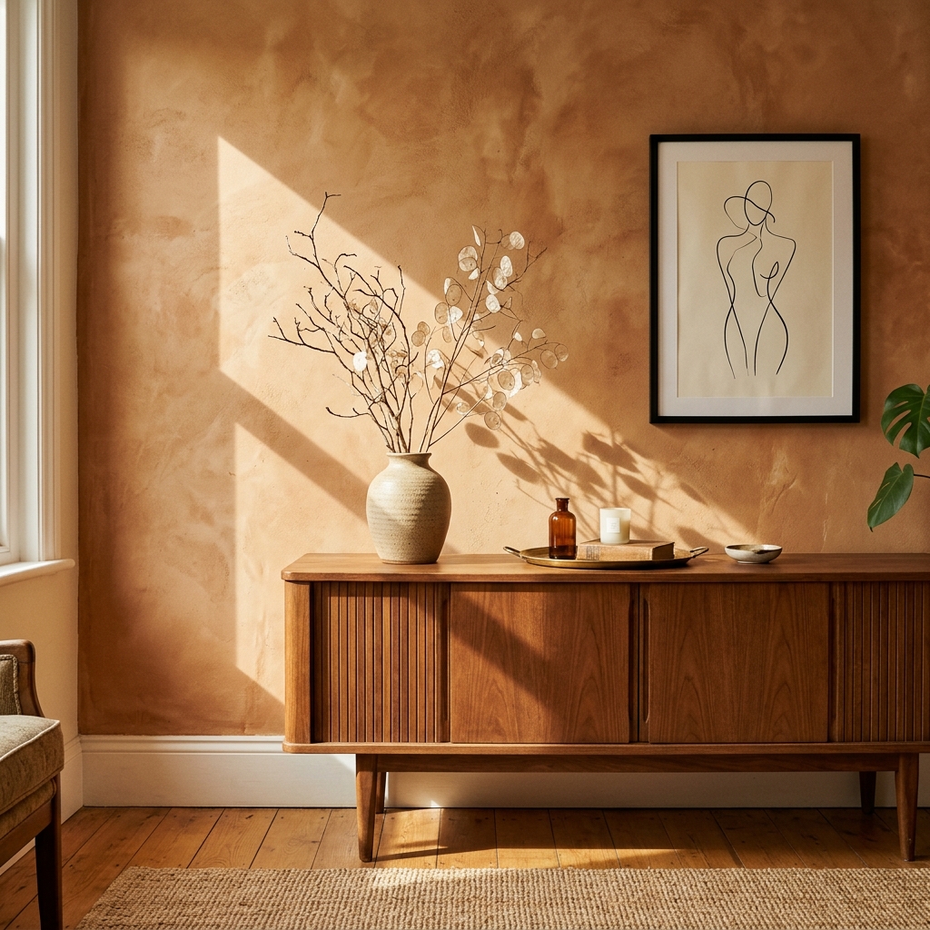 Warm Textured Interior